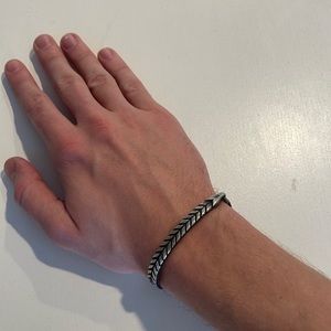 David Yurman Chevron Bracelet